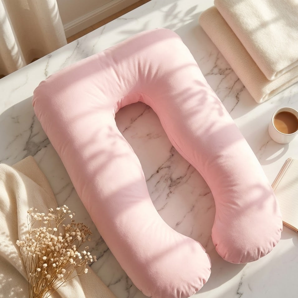 The Original U-Shaped Pregnancy Pillow-Huggleo-
