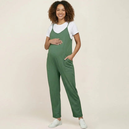 Maternity Jumpsuit Oversized Stretch One Piece