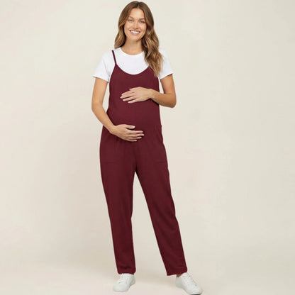 Maternity Jumpsuit Oversized Stretch One Piece
