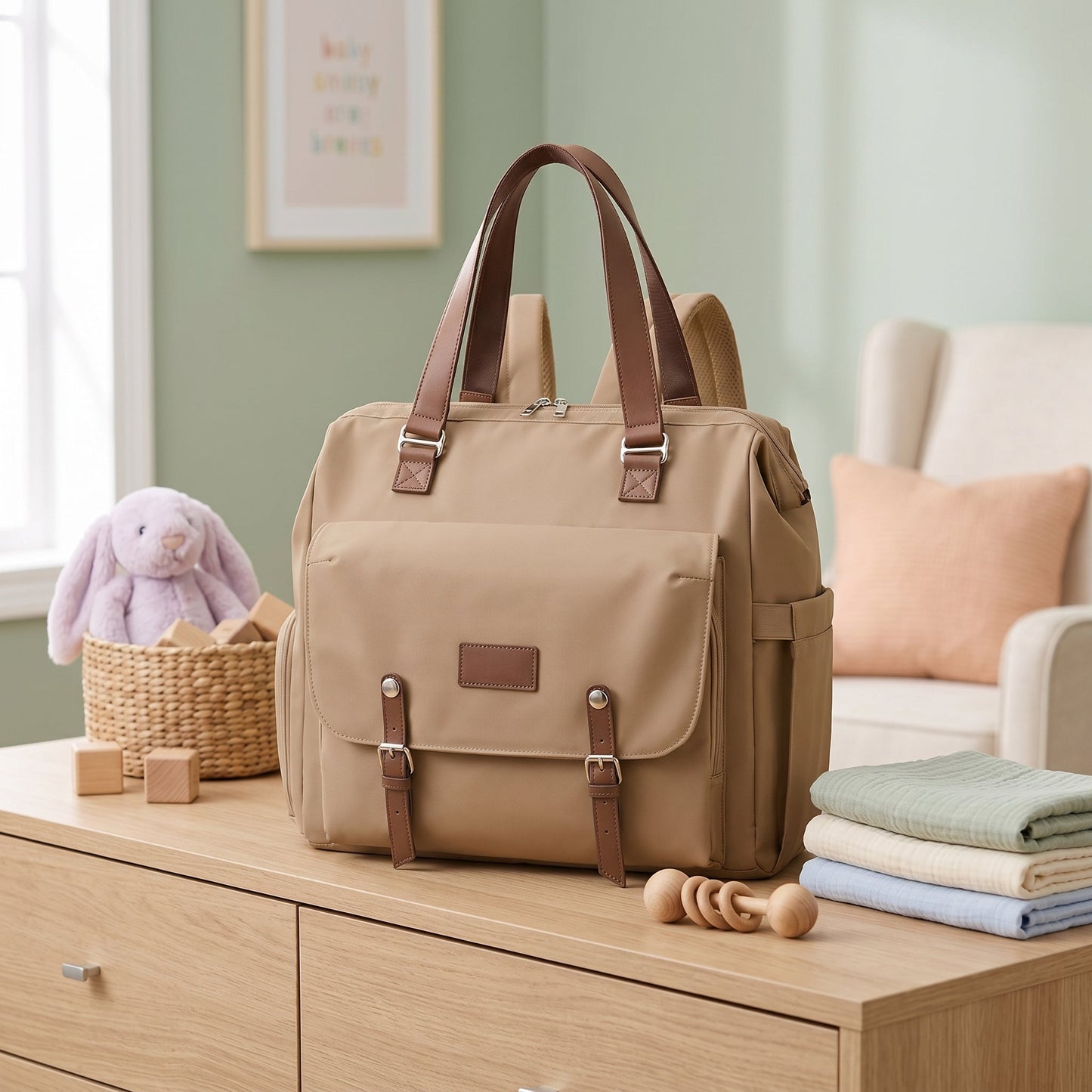 Haven Waterproof Diaper Bag