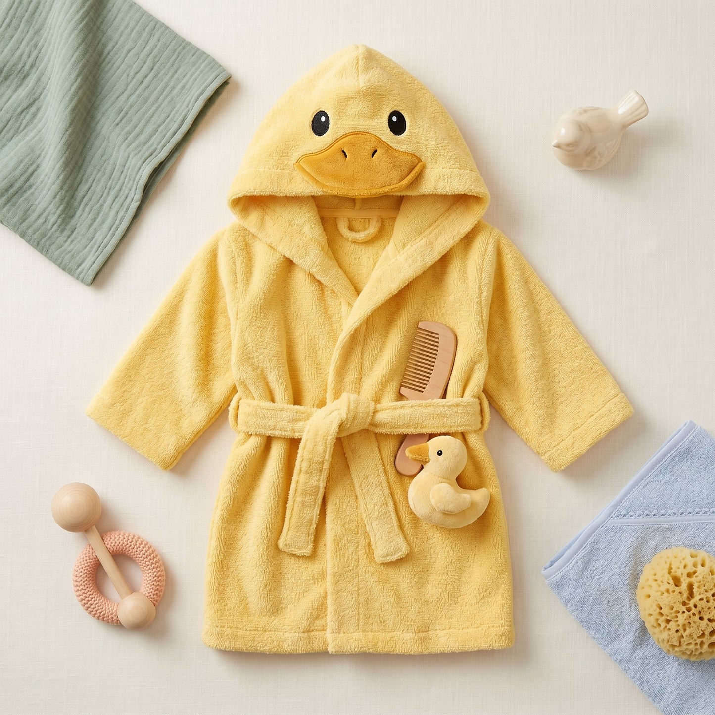 Plush Animal Hooded Towel