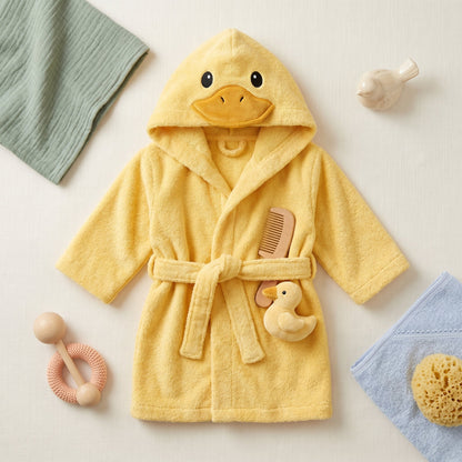 Plush Animal Hooded Towel