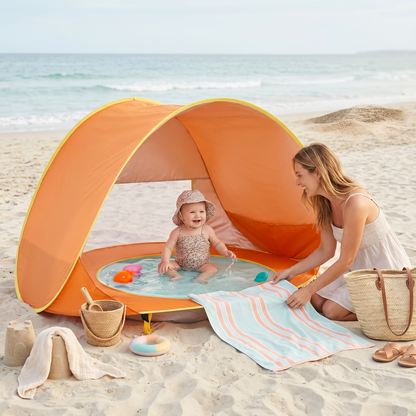 Sunny Beach Splash Tent