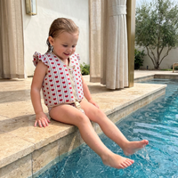 Sweetheart Stripe Ruffle