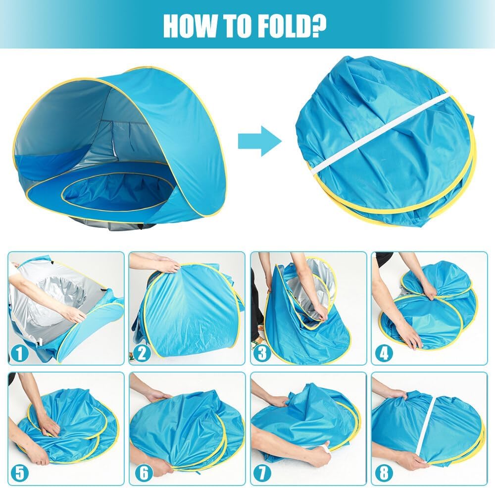 Sunny Beach Splash Tent