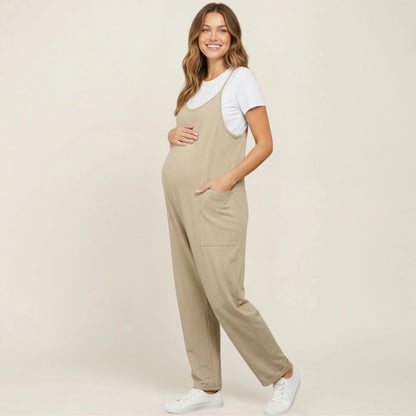 Maternity Jumpsuit Oversized Stretch One Piece
