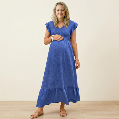 Bloom Maxi Dress-Huggleo-