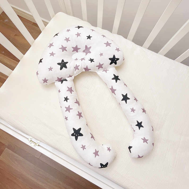 Cloud Baby Support Pillow-Huggleo-Stars-22''x 16'' (55 x 40 cm)