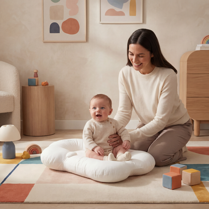 Cloud Baby Support Pillow-Huggleo-