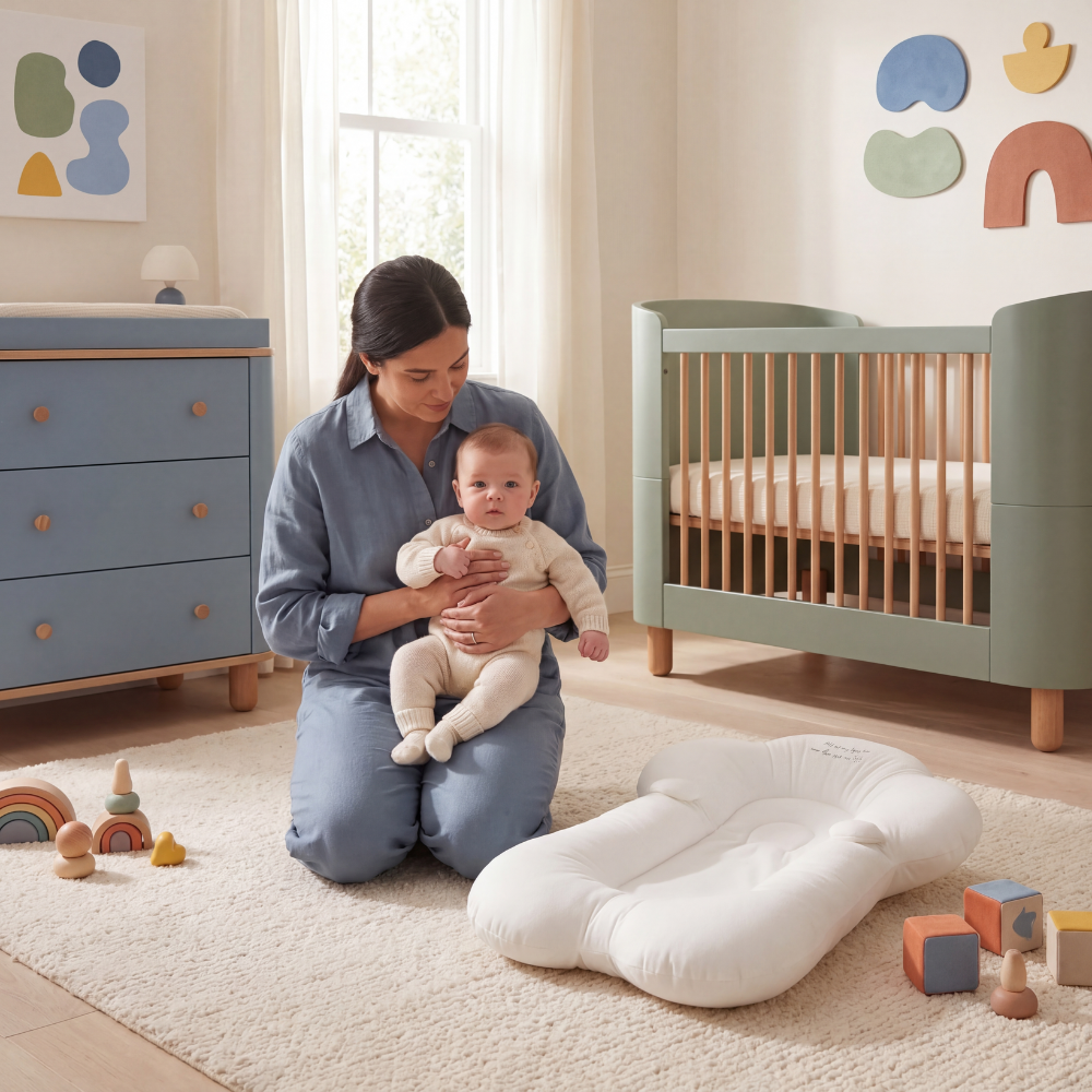 Cloud Baby Support Pillow-Huggleo-