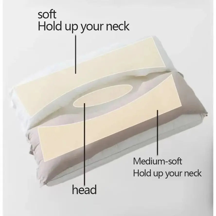 Drift Neck Support Pillow-Huggleo-