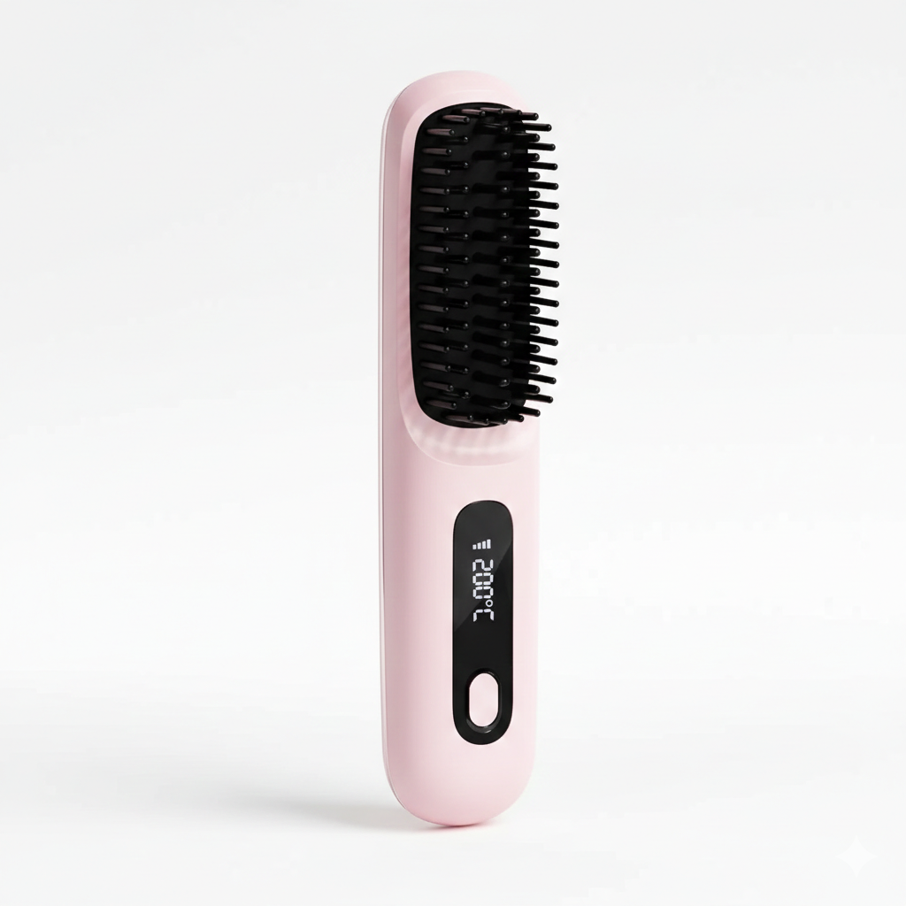 Lumi Ionic Brush-Huggleo-Pink-