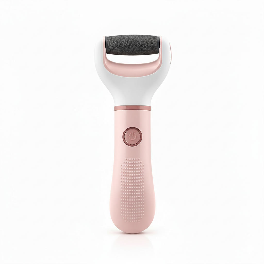 Smooth Electric Foot File-Huggleo-Pink-