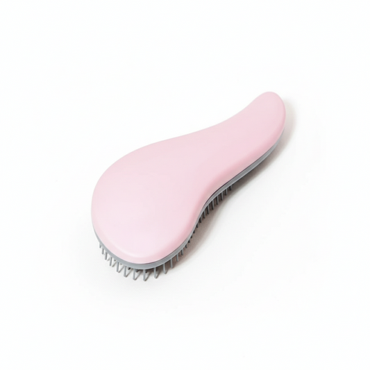 Smooth Detangling Hair Brush-Huggleo-Pink-