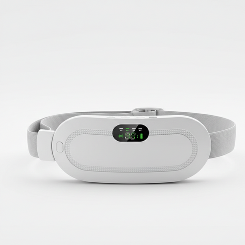 Calm Heating Belt-Huggleo-White-