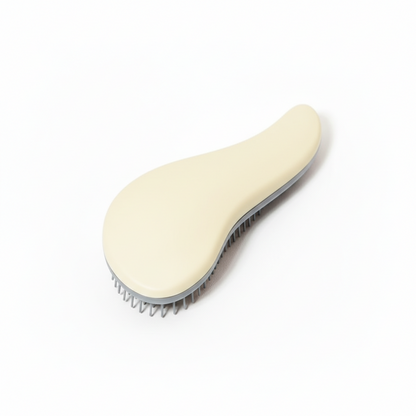 Smooth Detangling Hair Brush-Huggleo-Yellow-