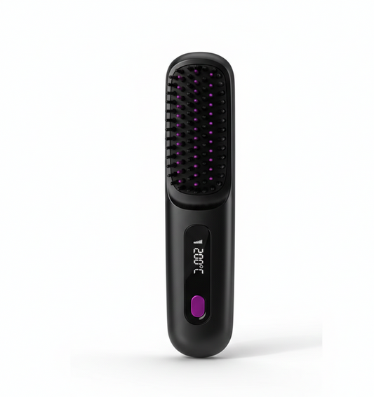 Lumi Ionic Brush-Huggleo-Black-