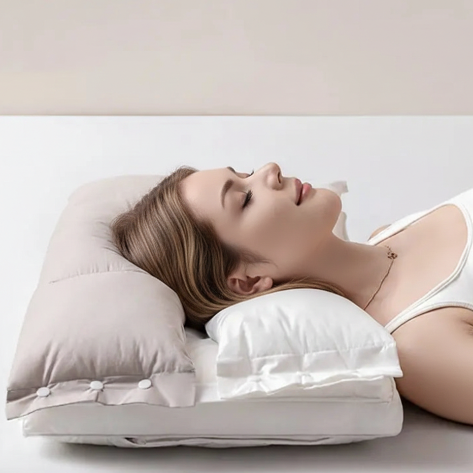 Drift Neck Support Pillow-Huggleo-