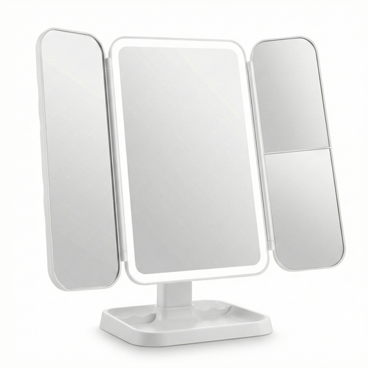 Glow Tri Fold Mirror-Huggleo-