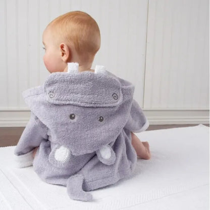 Plush Animal Hooded Towel