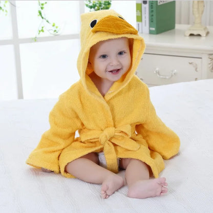 Plush Animal Hooded Towel