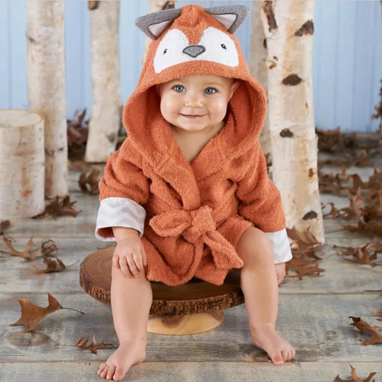 Plush Animal Hooded Towel