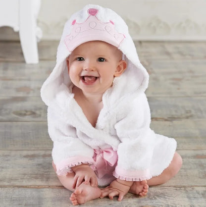 Plush Animal Hooded Towel