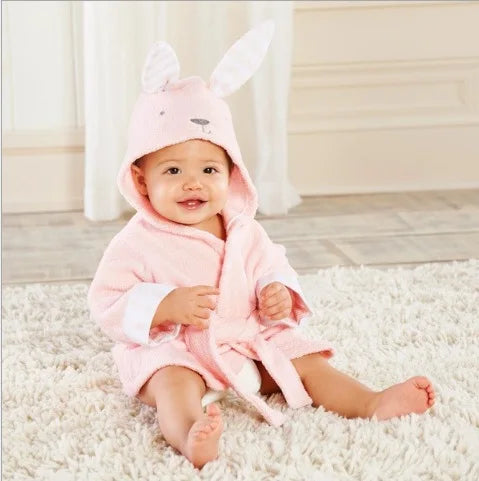 Plush Animal Hooded Towel