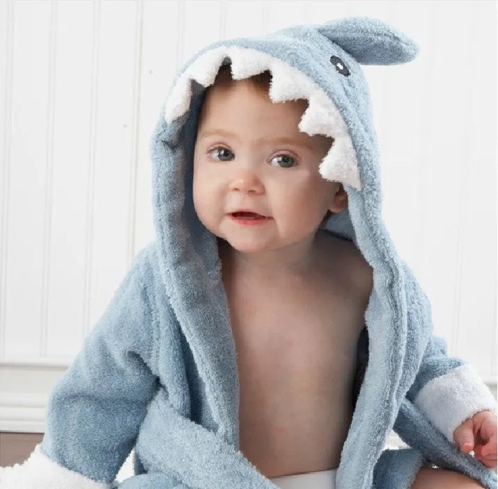Plush Animal Hooded Towel