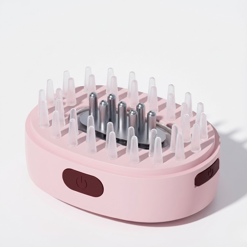 Glow Scalp Massager Brush-Huggleo-