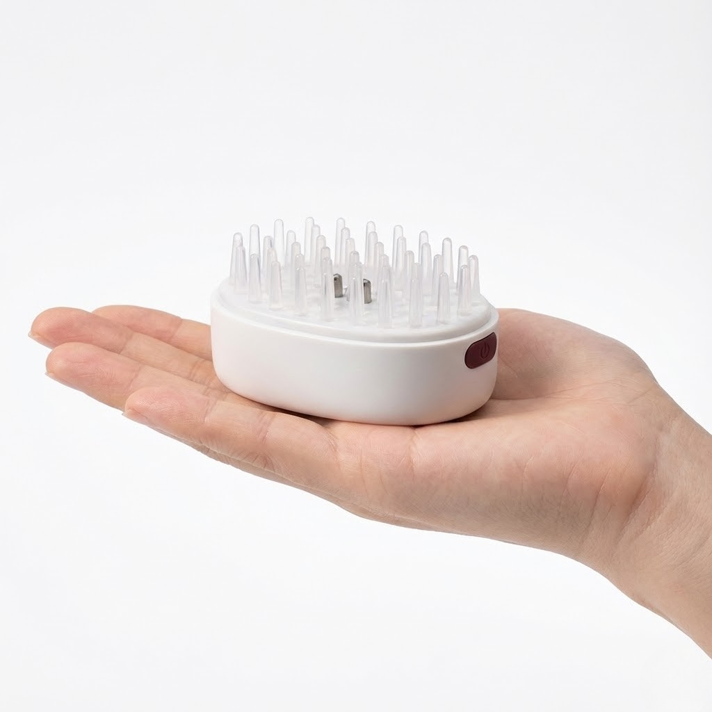 Glow Scalp Massager Brush-Huggleo-