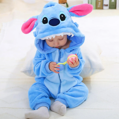 Cub Fleece Baby Onesie