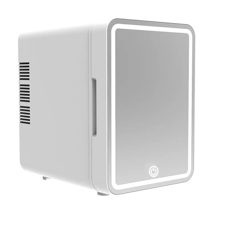 Dewy Skincare Fridge-Huggleo-White-