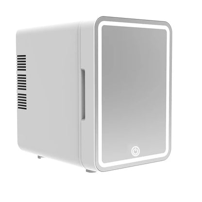 Dewy Skincare Fridge-Huggleo-White-