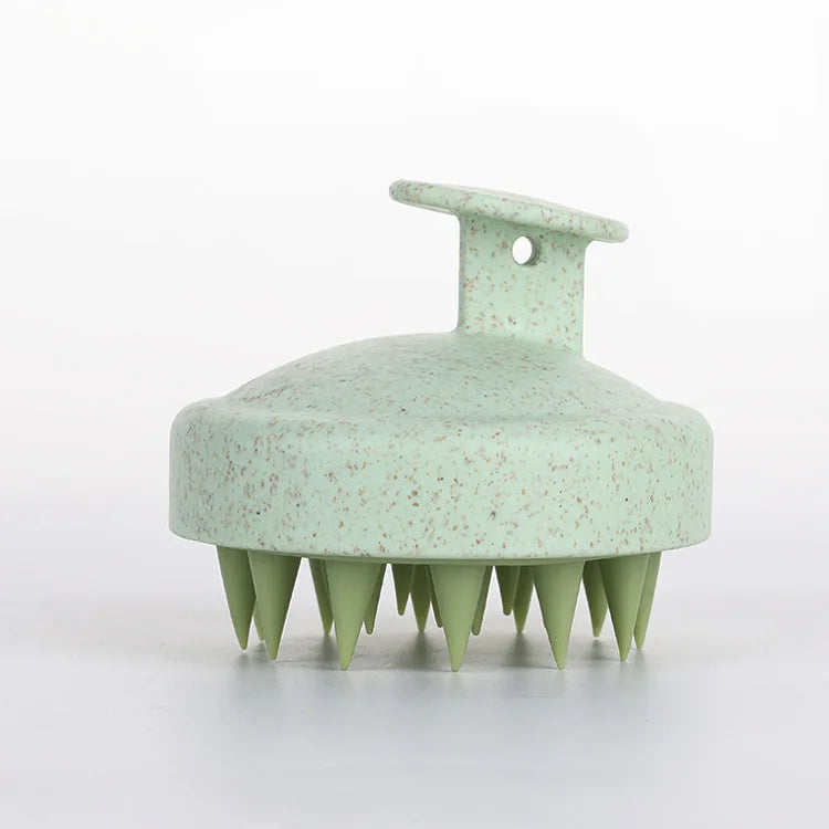 Calm Scalp Massager Brush-Huggleo-Green-