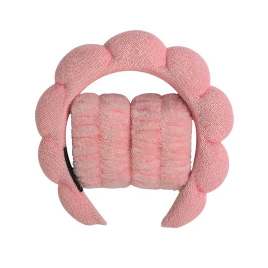 Cloud Makeup Headband-Huggleo-Rose-