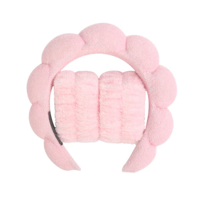 Cloud Makeup Headband-Huggleo-Light Pink-