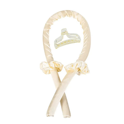 Cloud Heatless Curl Ribbon-Zelyria-Almond-