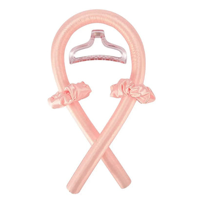 Cloud Heatless Curl Ribbon-Zelyria-Blush-