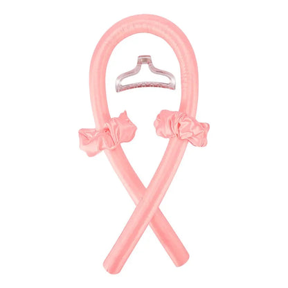 Cloud Heatless Curl Ribbon-Zelyria-Flamingo-
