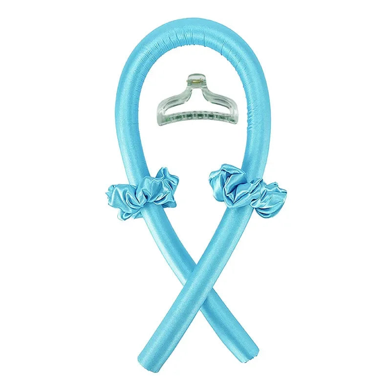 Cloud Heatless Curl Ribbon-Zelyria-Sky-