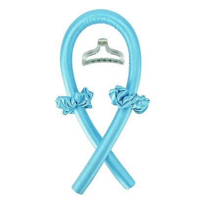 Cloud Heatless Curl Ribbon-Zelyria-Sky-