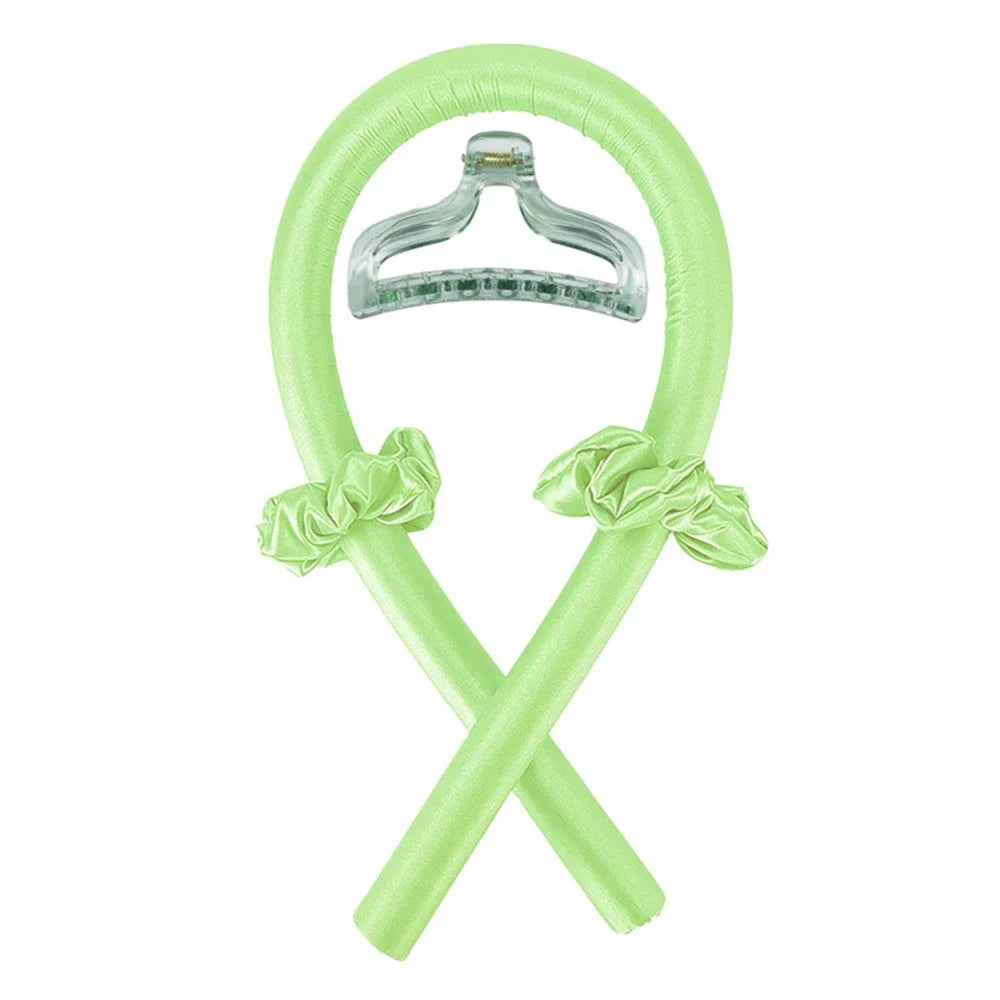Cloud Heatless Curl Ribbon-Zelyria-Lime-