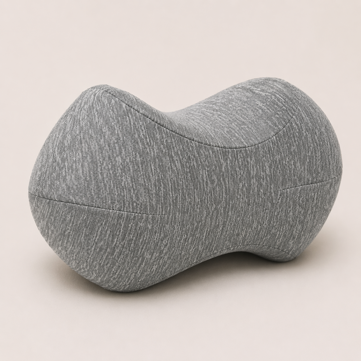 Calm Contour Knee Pillow-Huggleo-Gray-