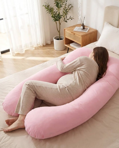 The Original U-Shaped Pregnancy Pillow-Huggleo-