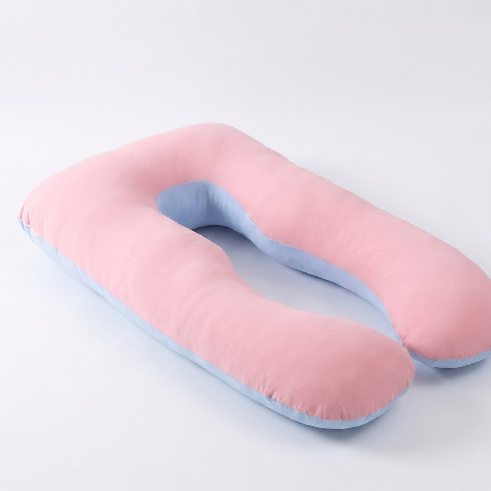 The Original U-Shaped Pregnancy Pillow-Huggleo-Pink Blue-75x140cm