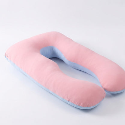 The Original U-Shaped Pregnancy Pillow-Huggleo-Pink Blue-75x140cm