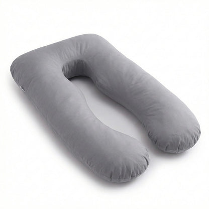 The Original U-Shaped Pregnancy Pillow-Huggleo-Gray-60x110cm