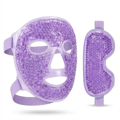 Calm Cooling Gel Mask-Huggleo-Purple-
