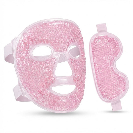 Calm Cooling Gel Mask-Huggleo-Pink-